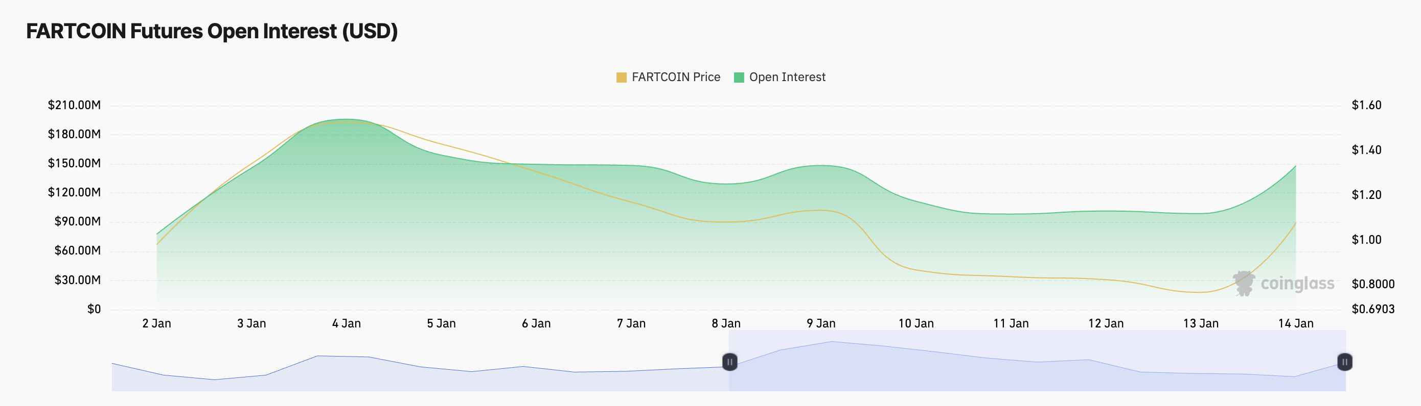 FARTCOIN Open Interest